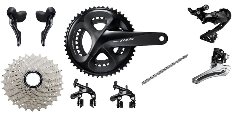 Shimano 105 rim brake 11 speed groupset